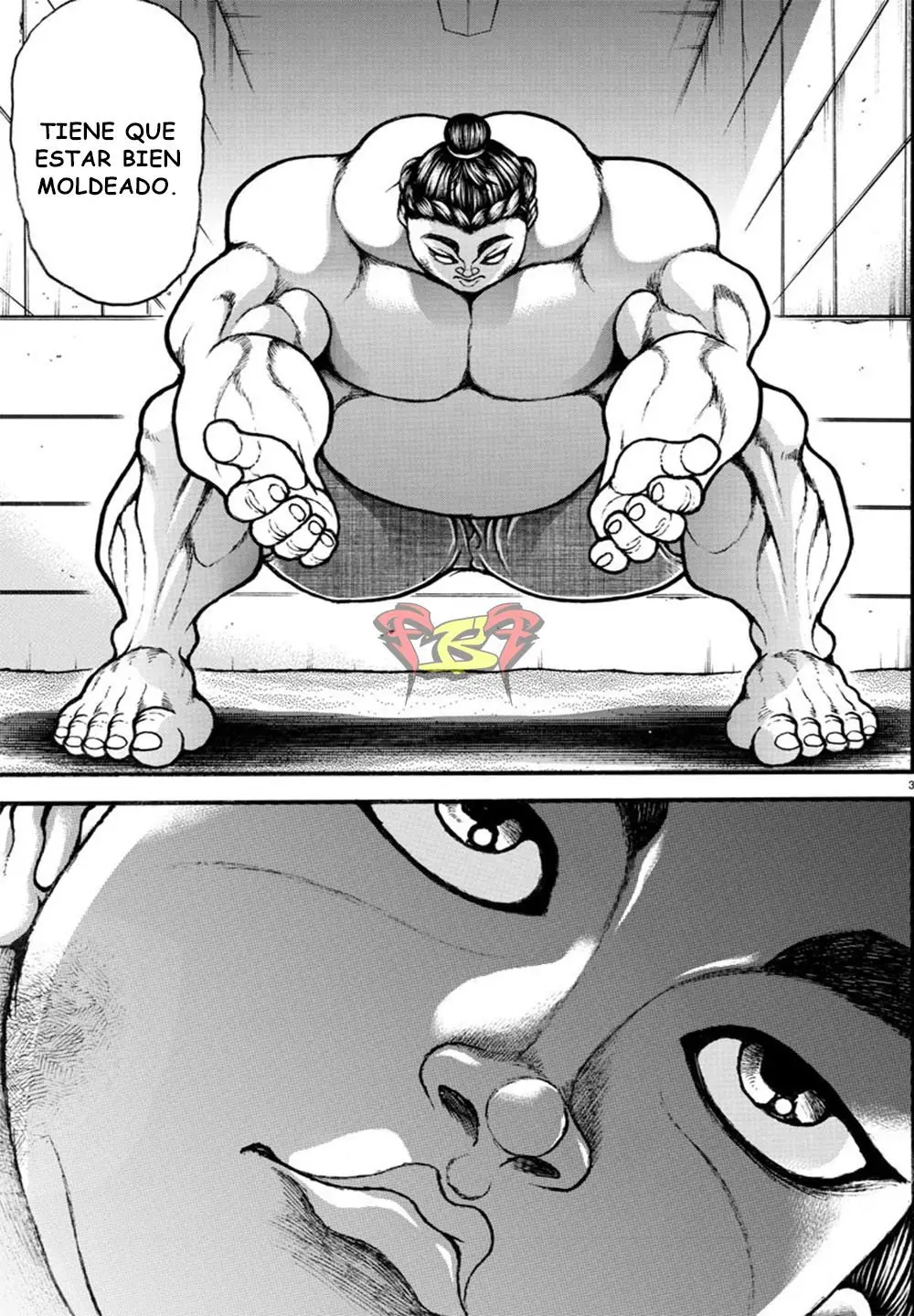 Baki Dou capítulo 32, página 3