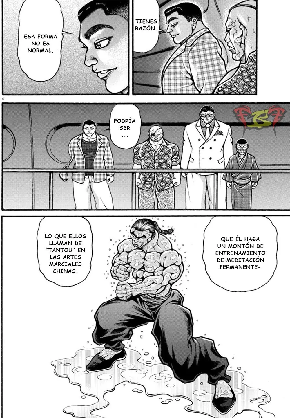 Baki Dou capítulo 32, página 4