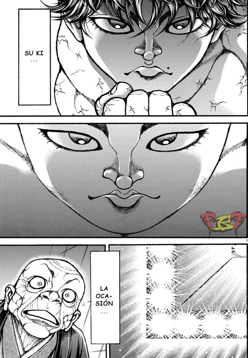 Baki Dou capítulo 32, página 7