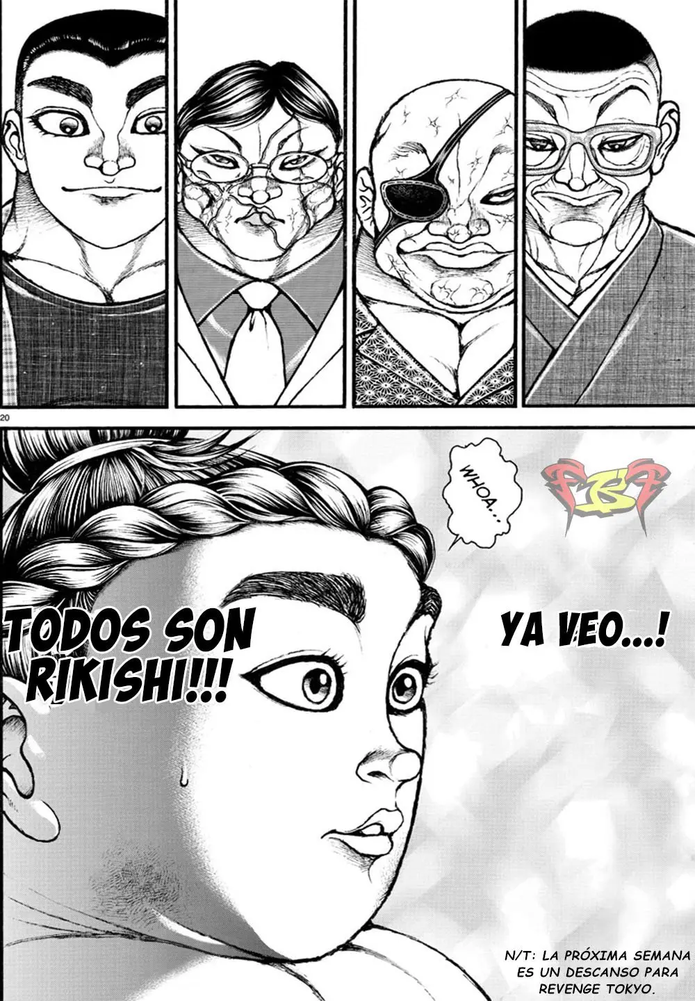 Baki Dou capítulo 32, página 18