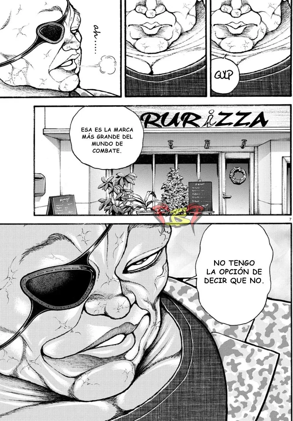 Baki Dou capítulo 33, página 7