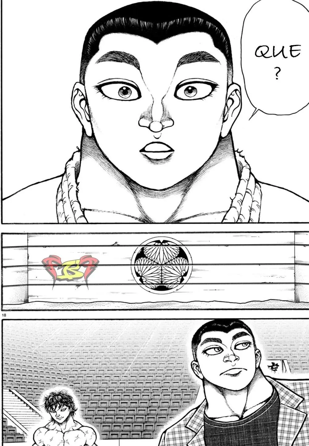 Baki Dou capítulo 33, página 18