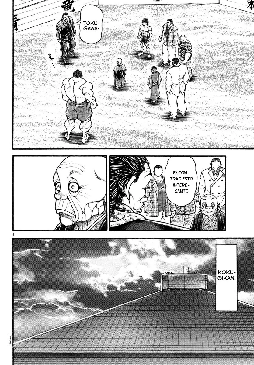 Baki Dou capítulo 34, página 8