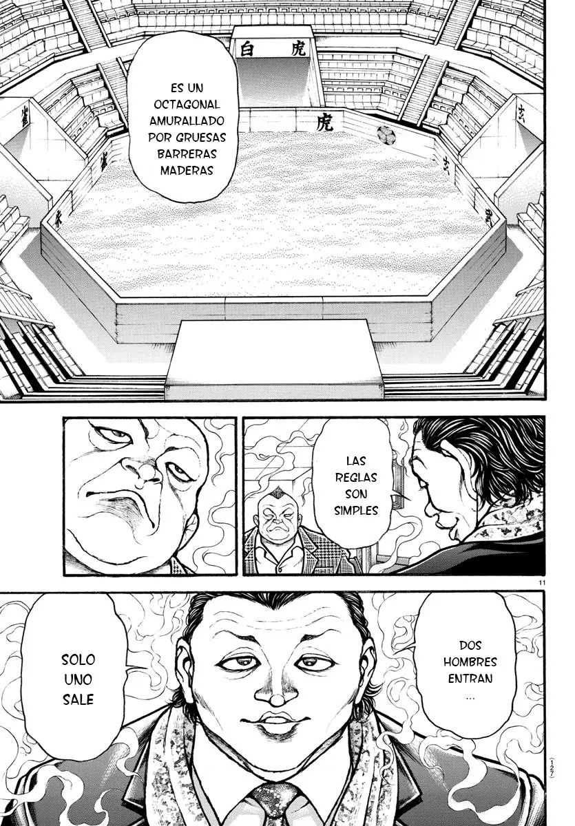 Baki Dou capítulo 34, página 11