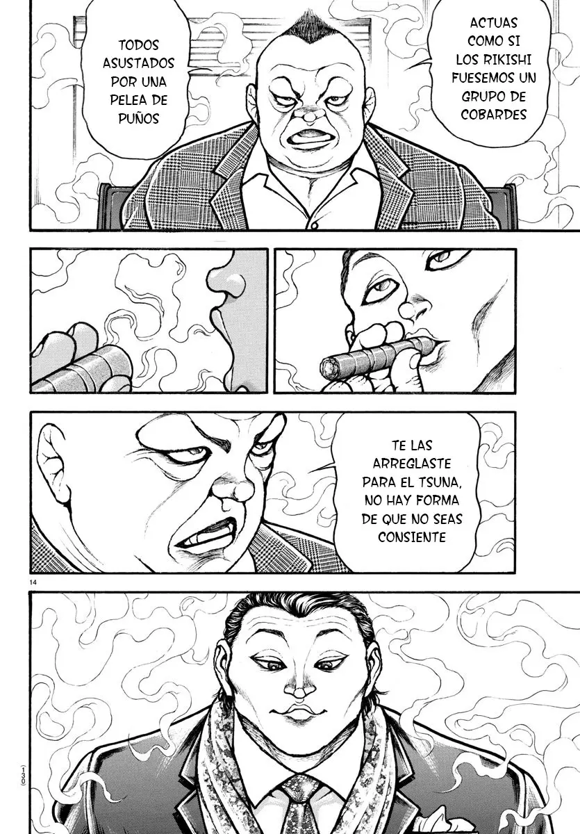 Baki Dou capítulo 34, página 14