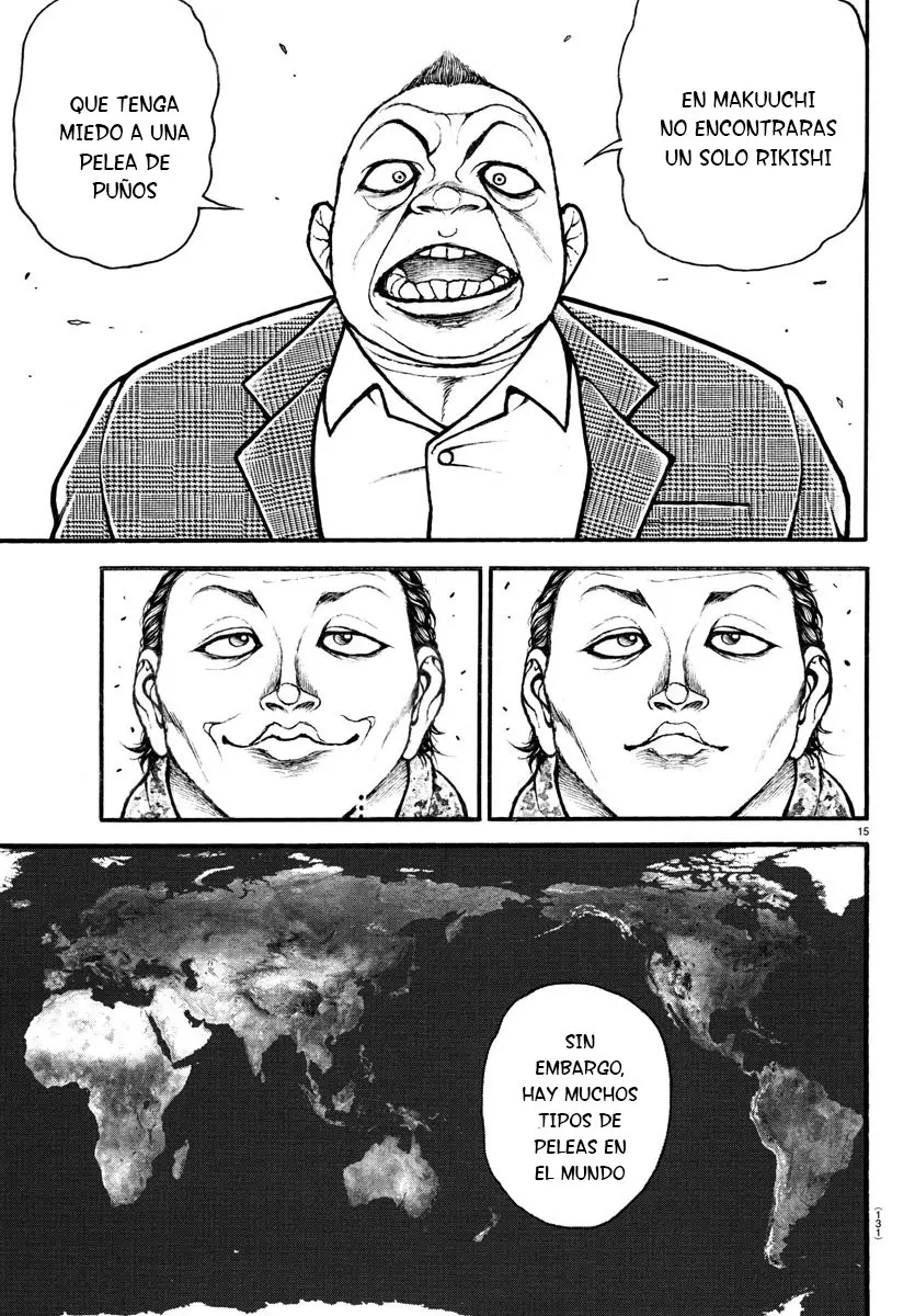 Baki Dou capítulo 34, página 15