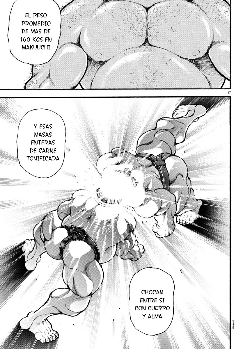 Baki Dou capítulo 34, página 17
