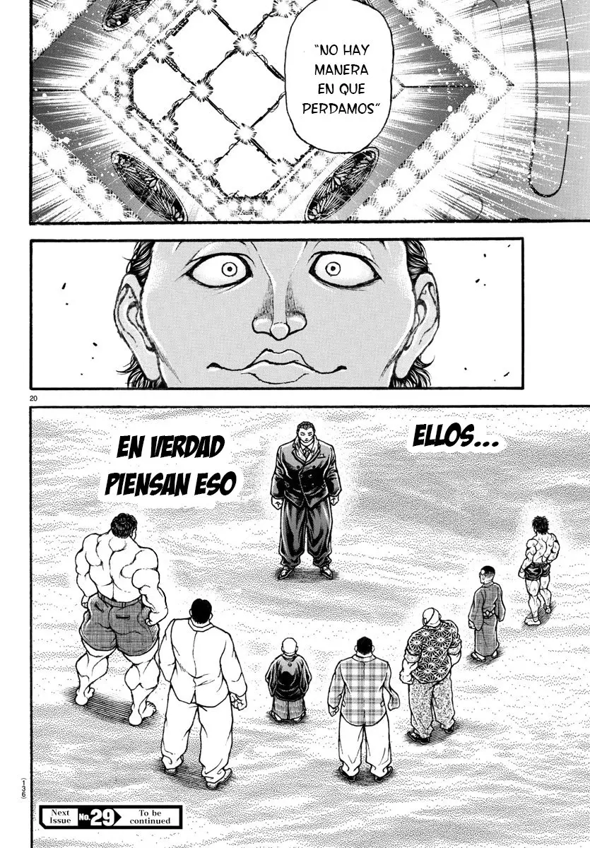 Baki Dou capítulo 34, página 20