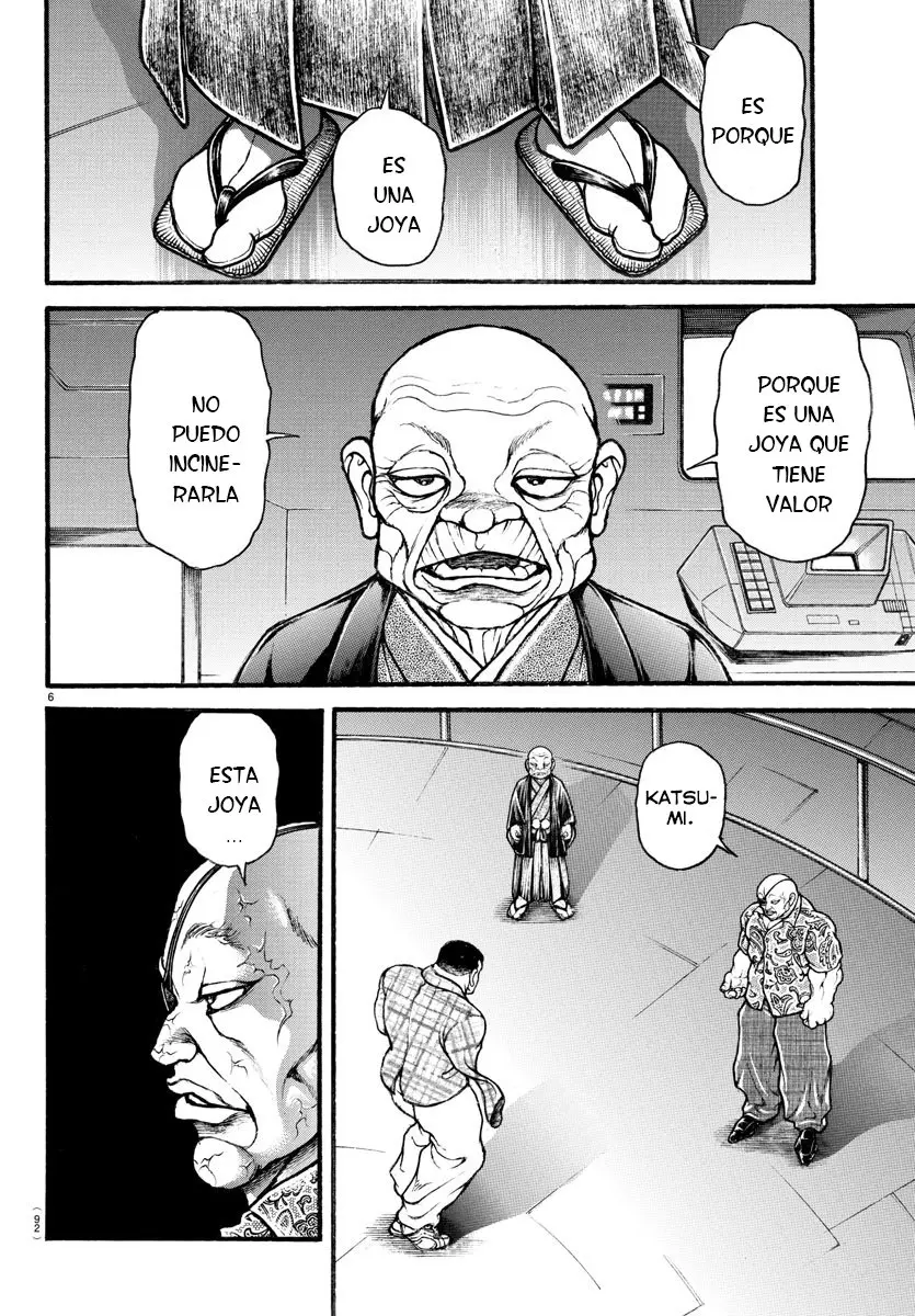 Baki Dou capítulo 36, página 6