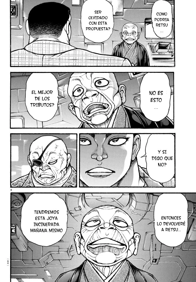 Baki Dou capítulo 36, página 8