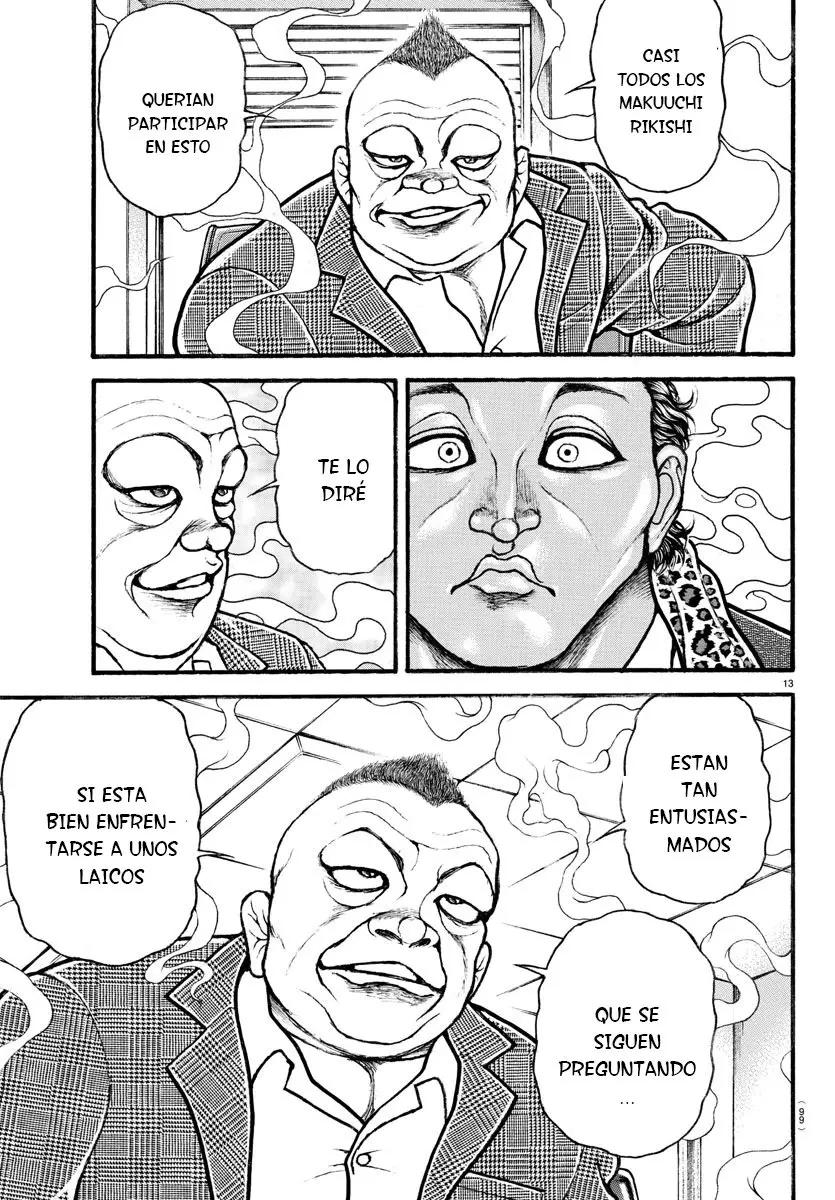 Baki Dou capítulo 36, página 13