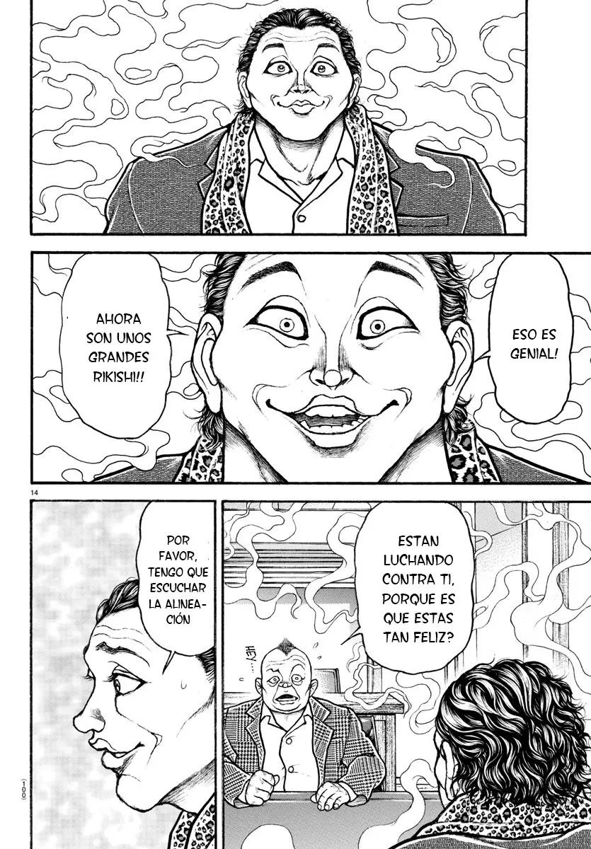 Baki Dou capítulo 36, página 14