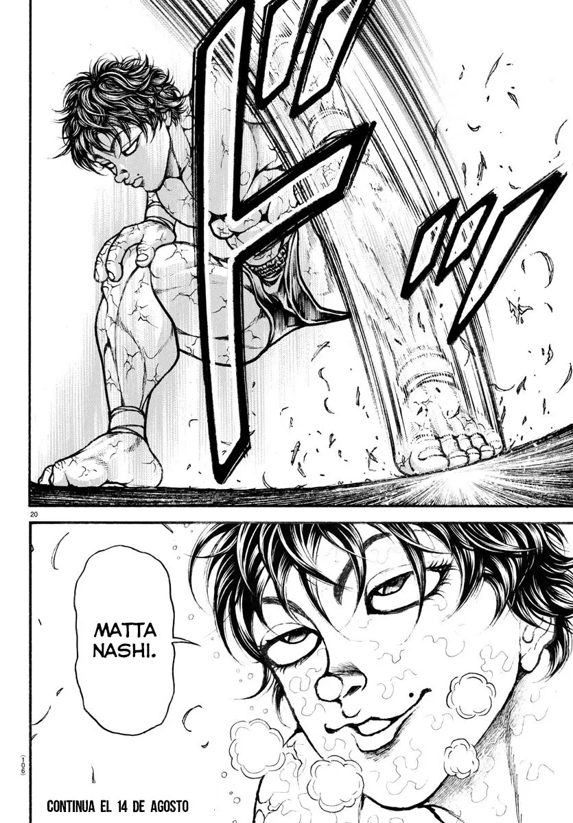 Baki Dou capítulo 36, página 20