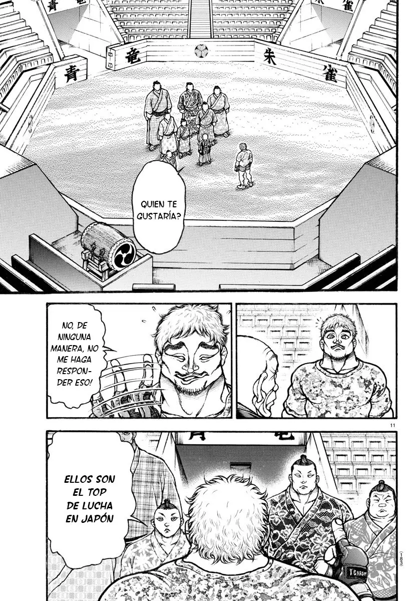 Baki Dou capítulo 37, página 10