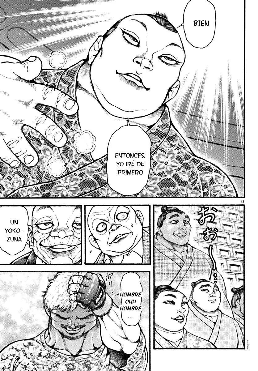 Baki Dou capítulo 37, página 12