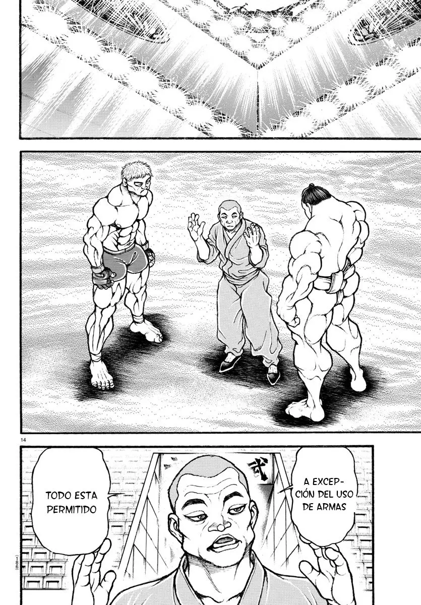 Baki Dou capítulo 37, página 13