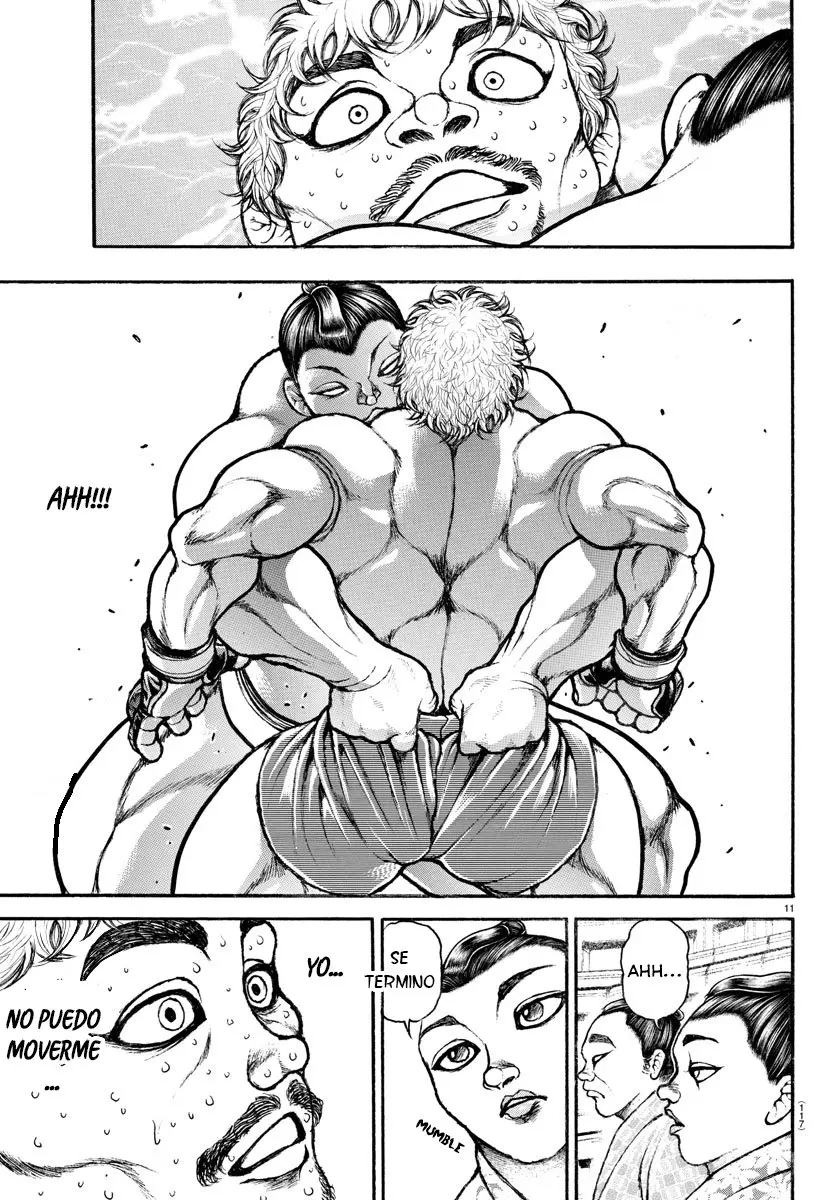 Baki Dou capítulo 38, página 11