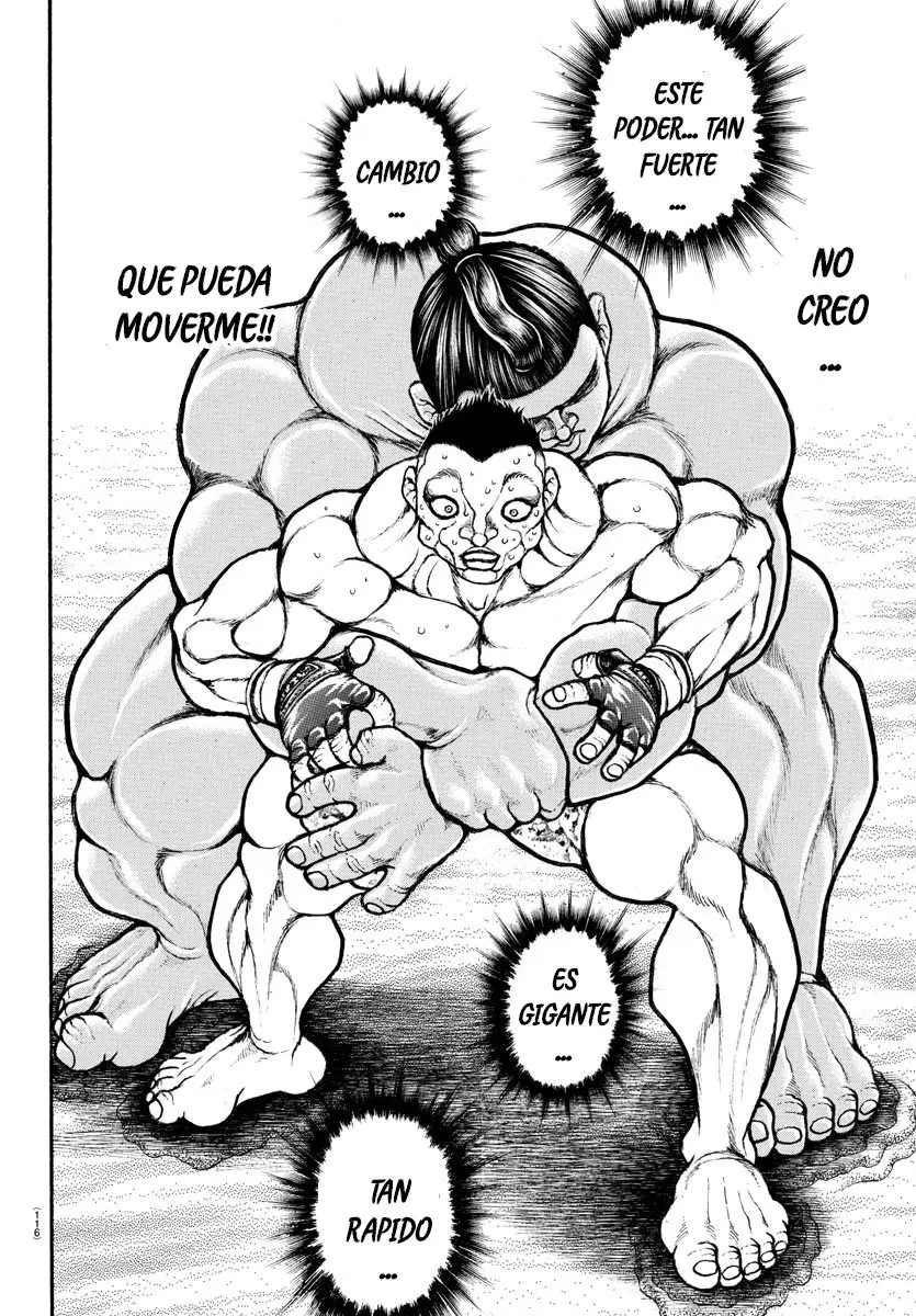 Baki Dou capítulo 39, página 16