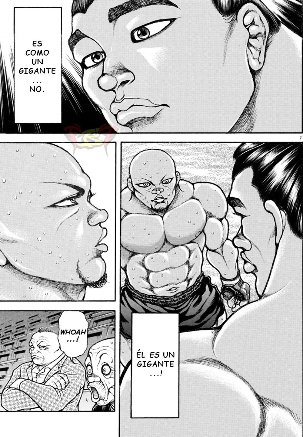 Baki Dou capítulo 40, página 7