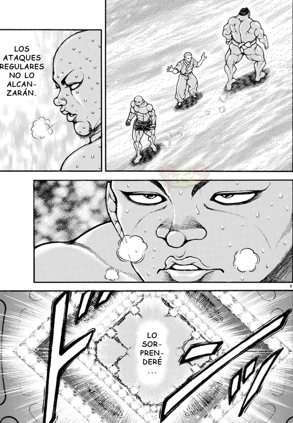 Baki Dou capítulo 40, página 9