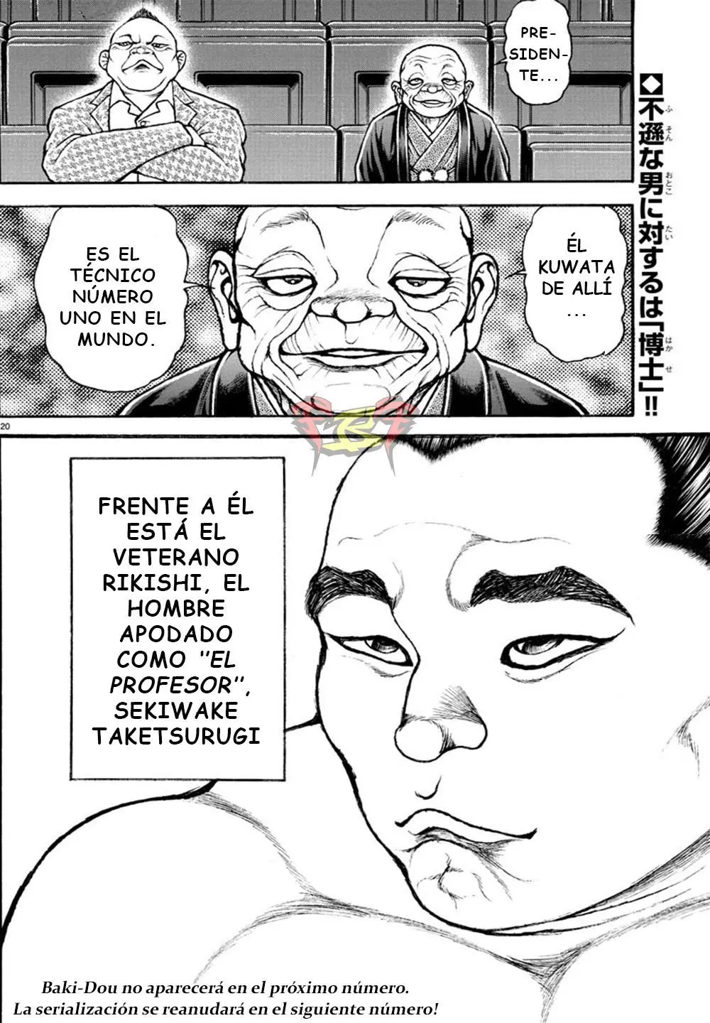 Baki Dou capítulo 40, página 19