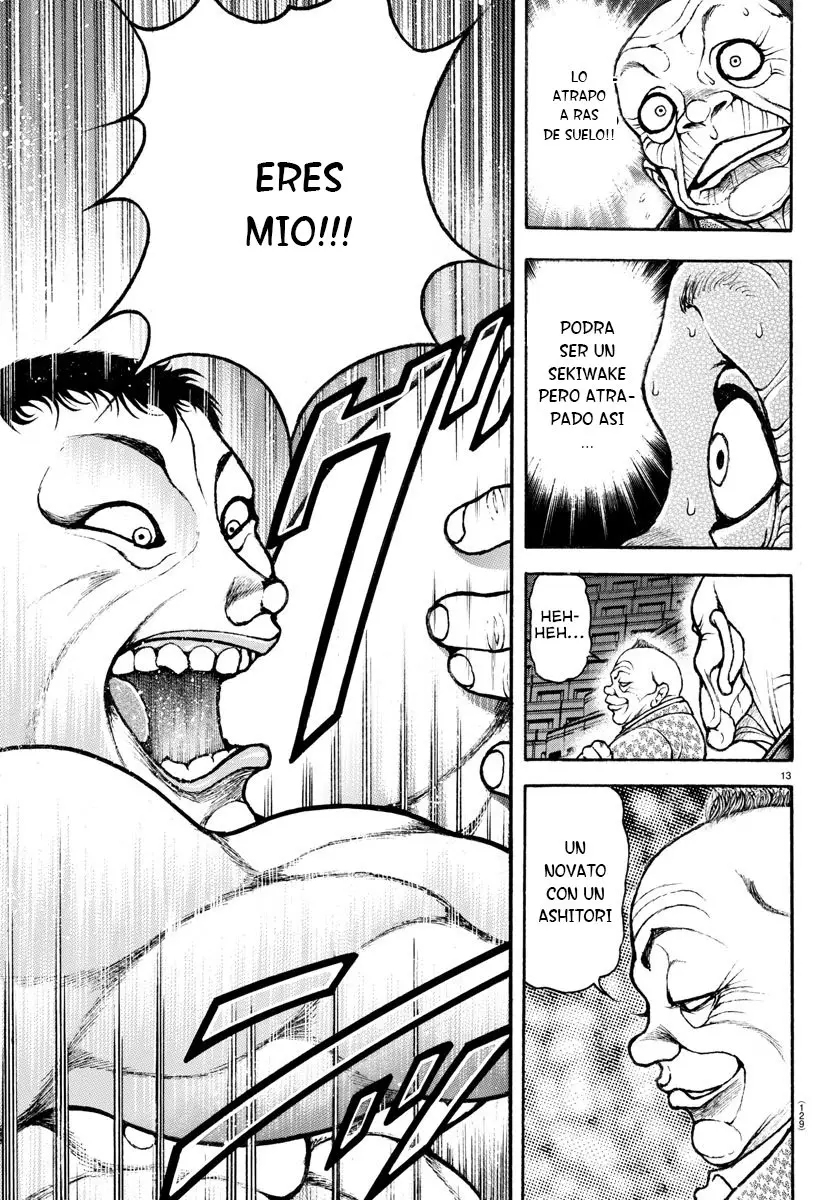Baki Dou capítulo 41, página 13