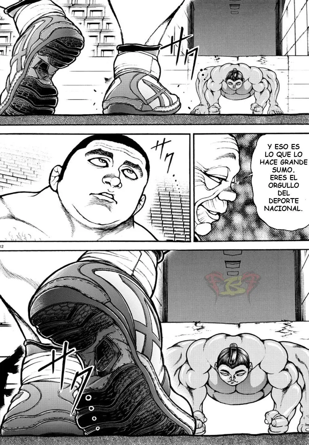 Baki Dou capítulo 42, página 12