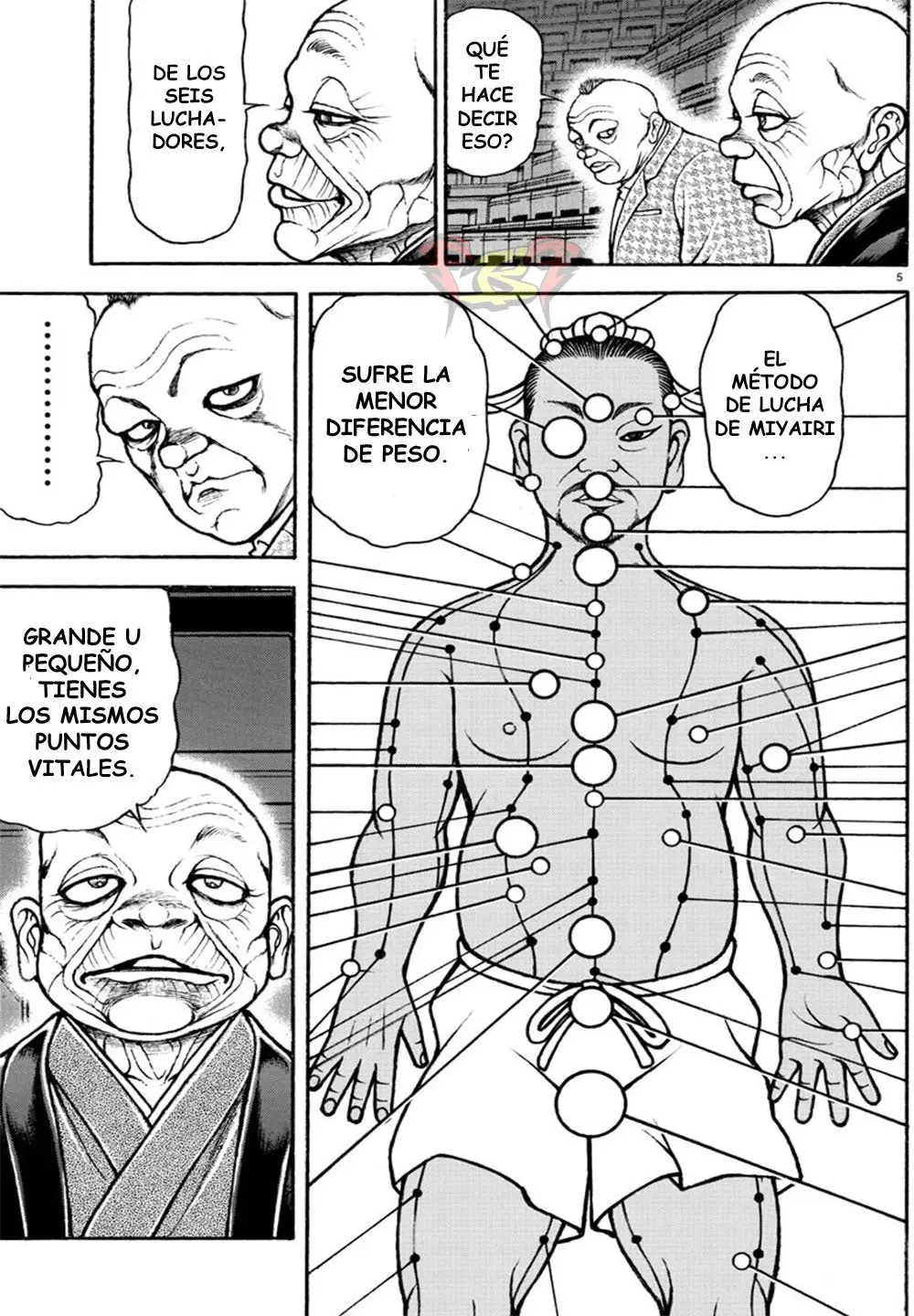 Baki Dou capítulo 43, página 5