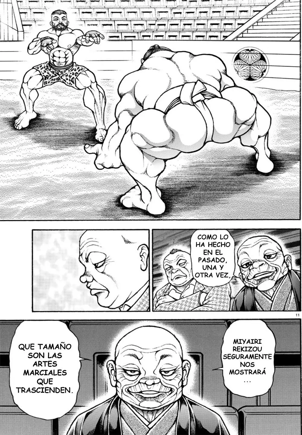 Baki Dou capítulo 43, página 11
