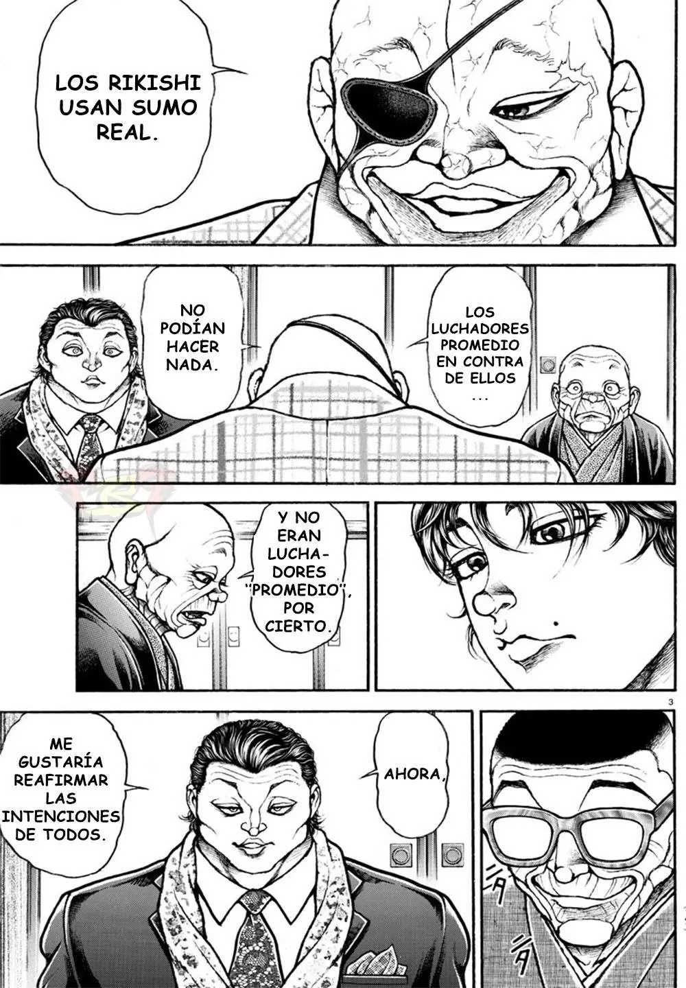 Baki Dou capítulo 44, página 3