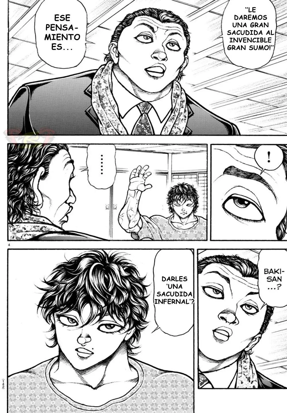 Baki Dou capítulo 44, página 4