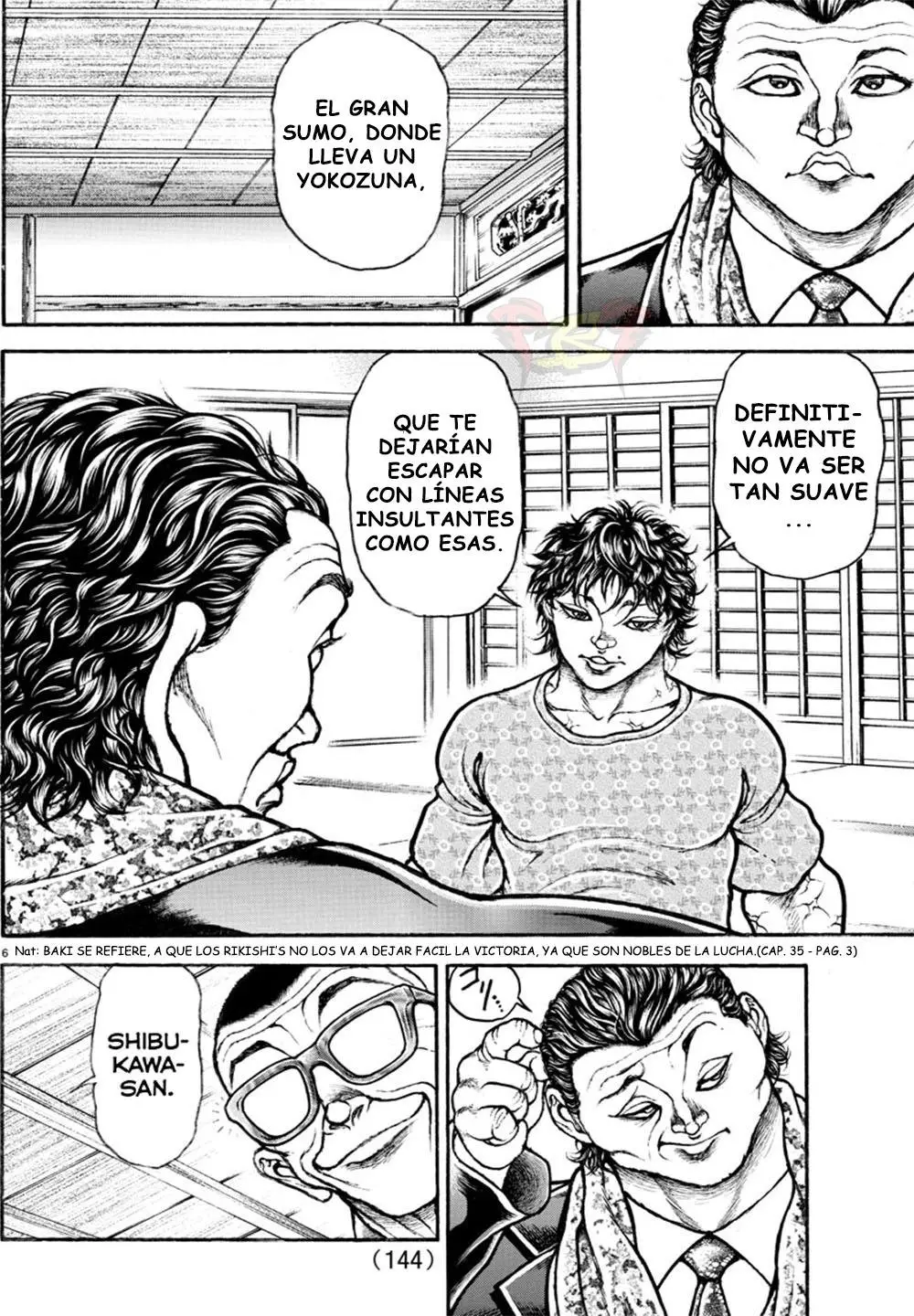 Baki Dou capítulo 44, página 6