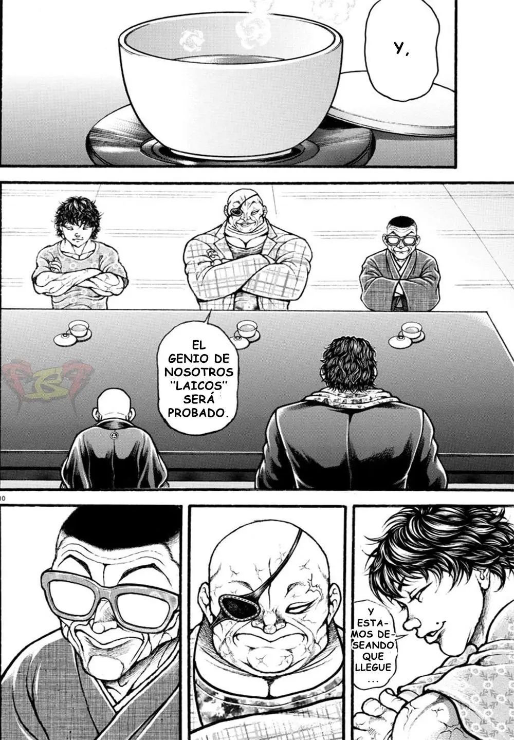 Baki Dou capítulo 44, página 10