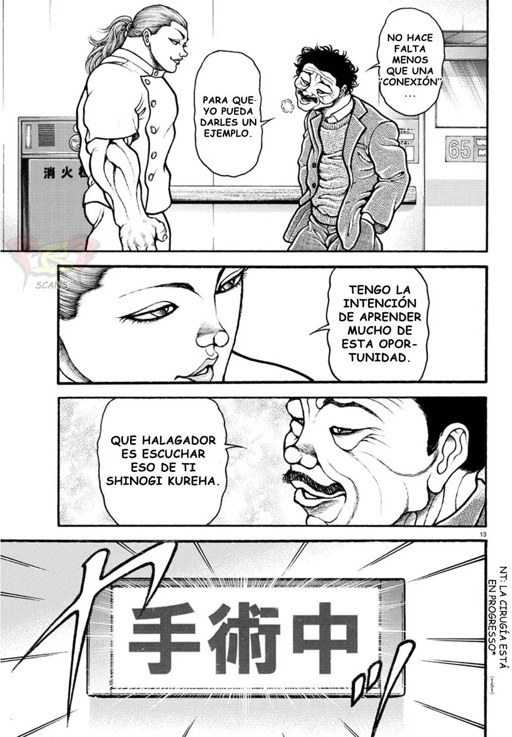 Baki Dou capítulo 44, página 14