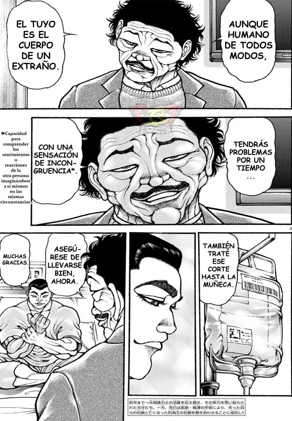 Baki Dou capítulo 45, página 3