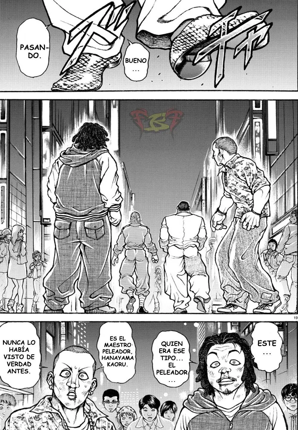 Baki Dou capítulo 45, página 19
