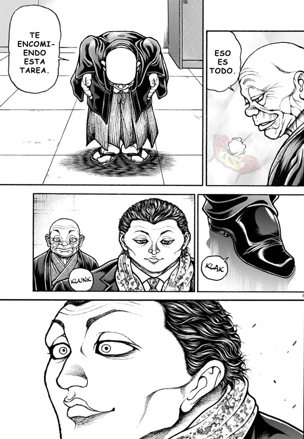 Baki Dou capítulo 47, página 6
