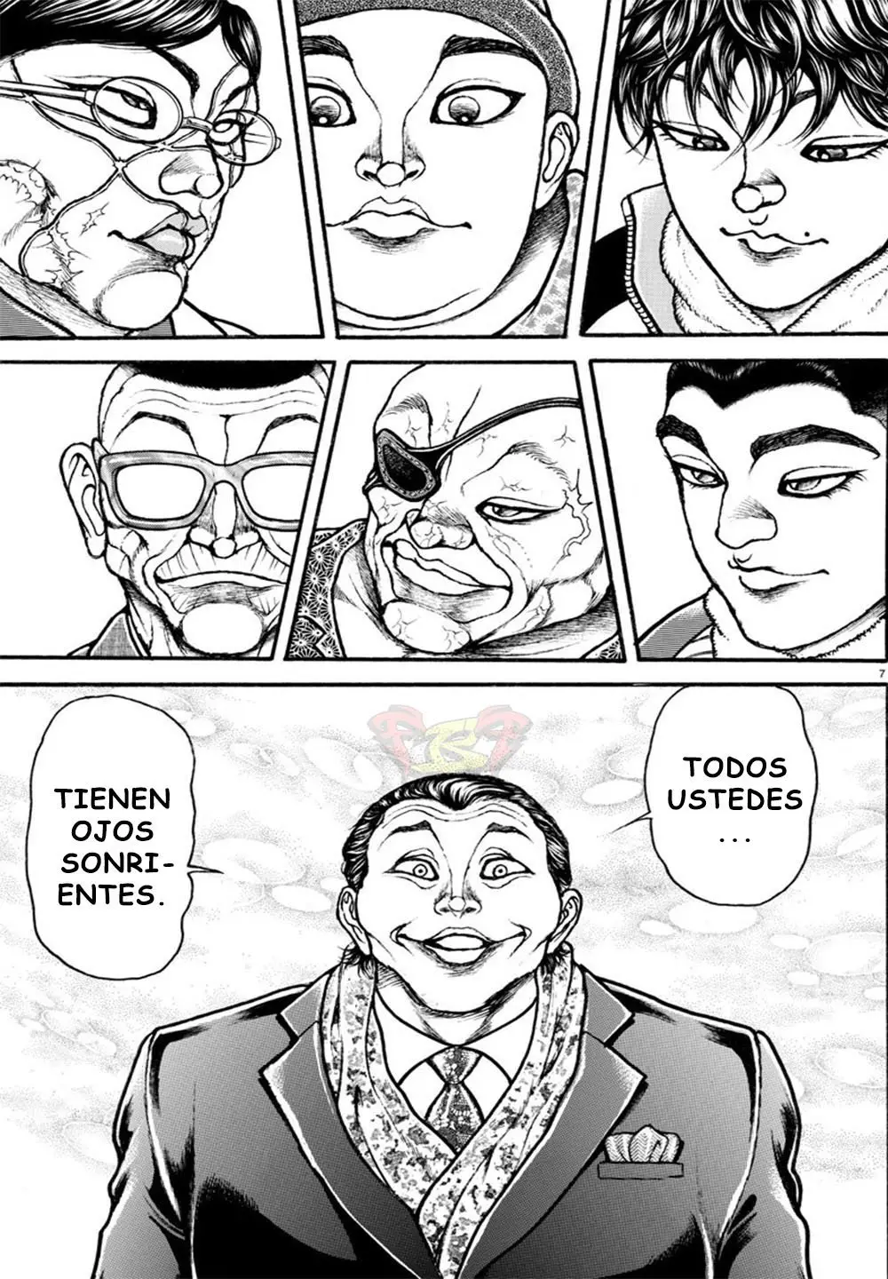 Baki Dou capítulo 47, página 8