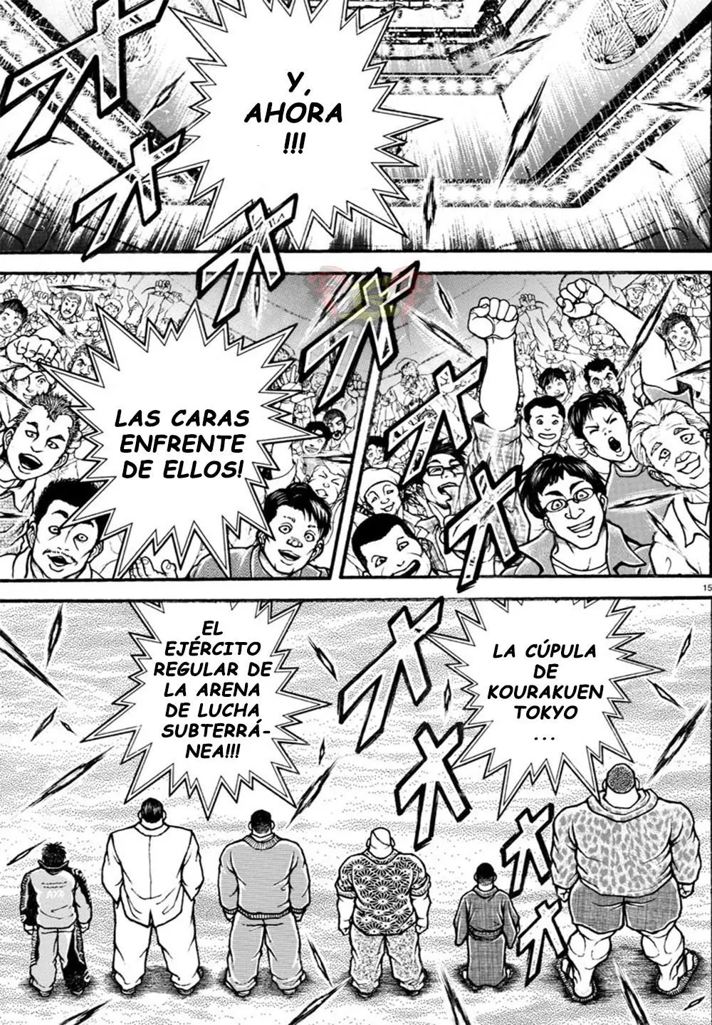 Baki Dou capítulo 47, página 14