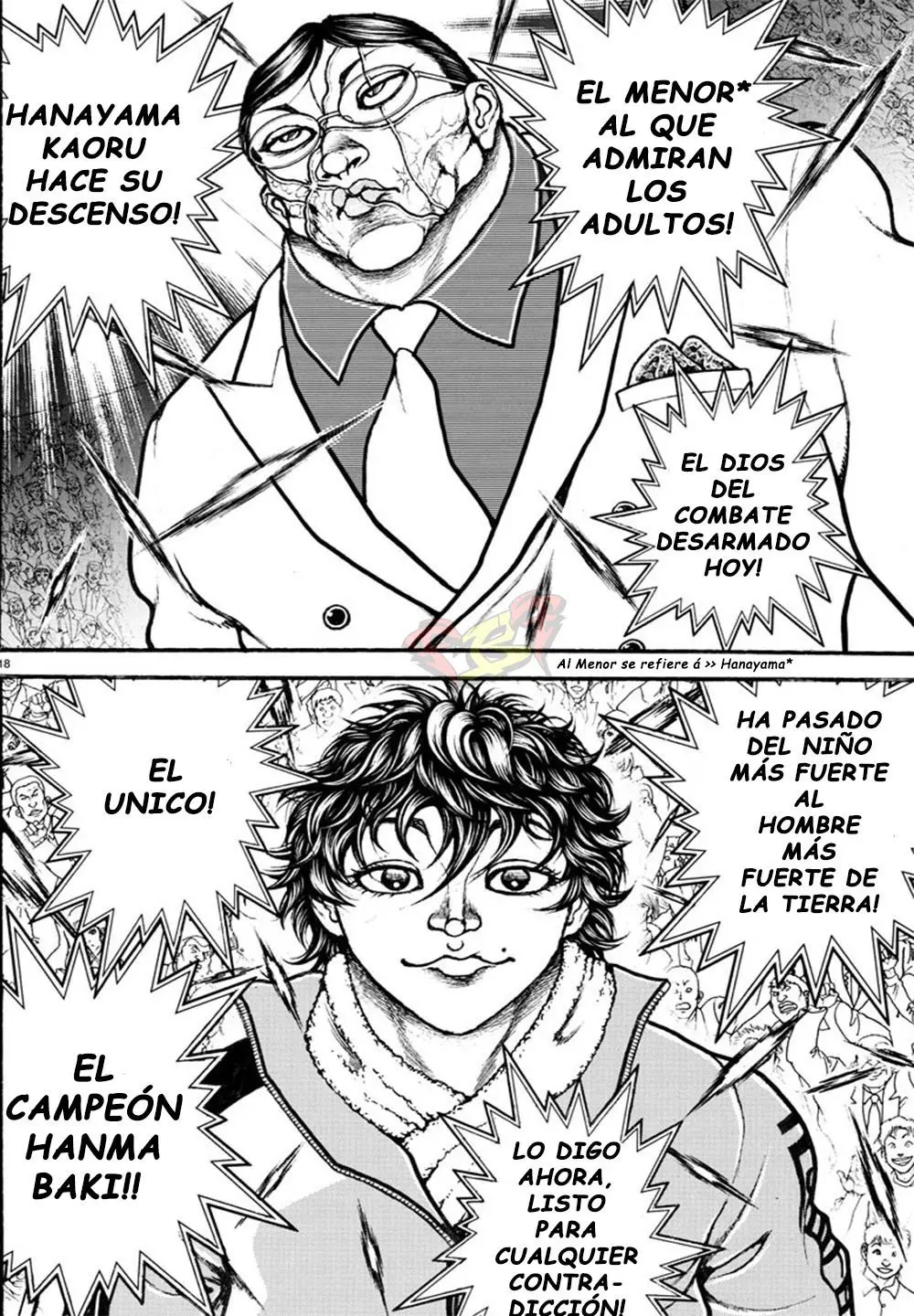 Baki Dou capítulo 47, página 16