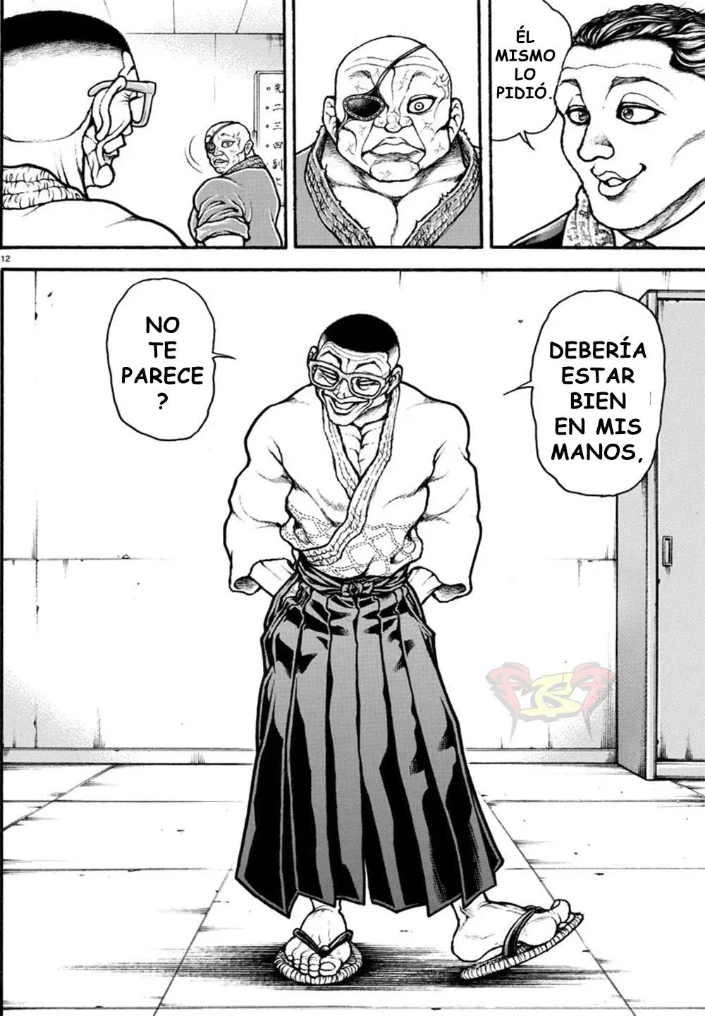 Baki Dou capítulo 48, página 10