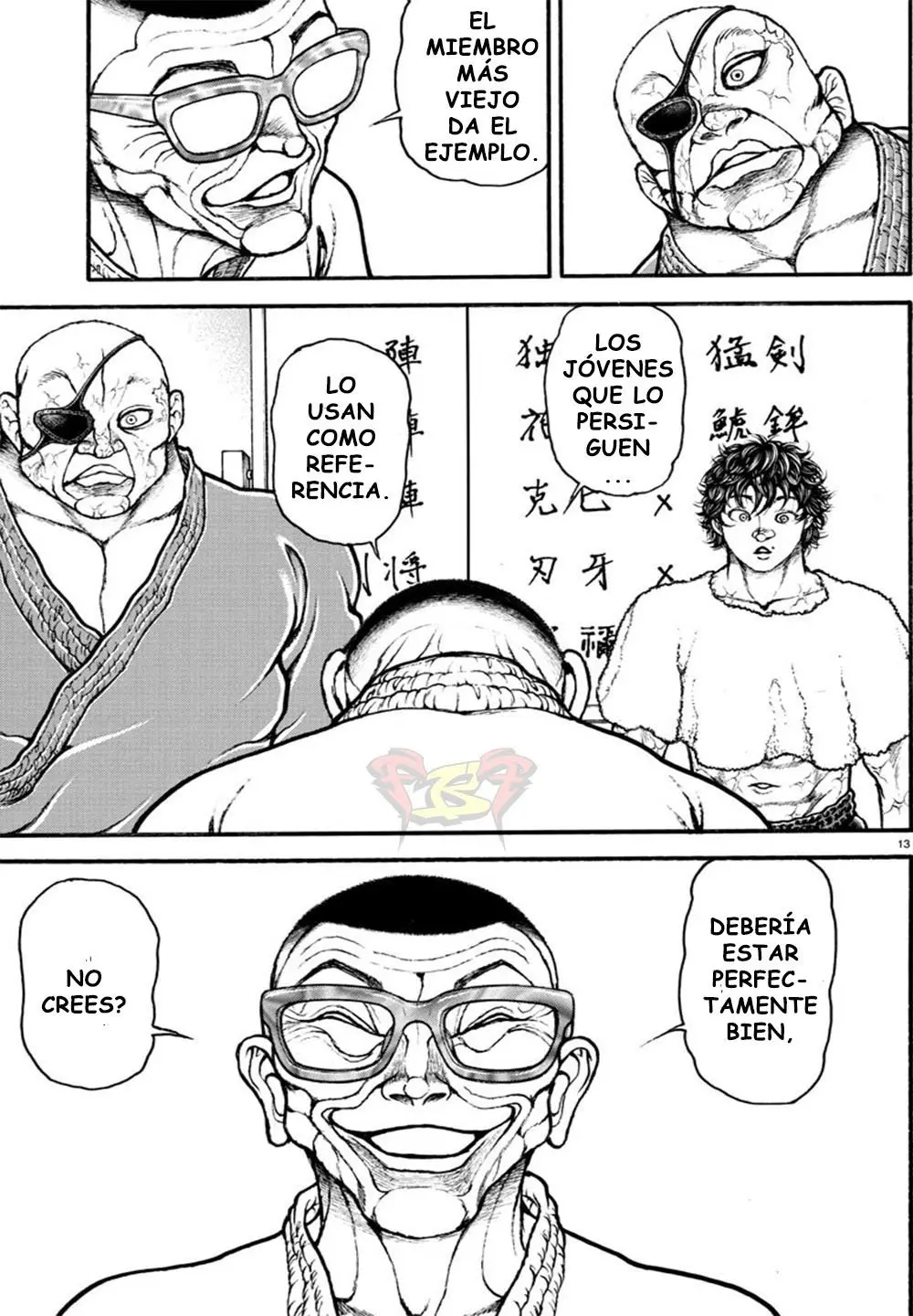 Baki Dou capítulo 48, página 11
