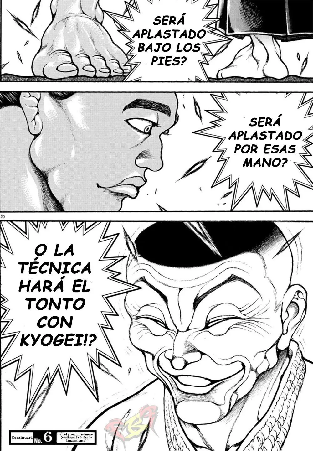 Baki Dou capítulo 48, página 17