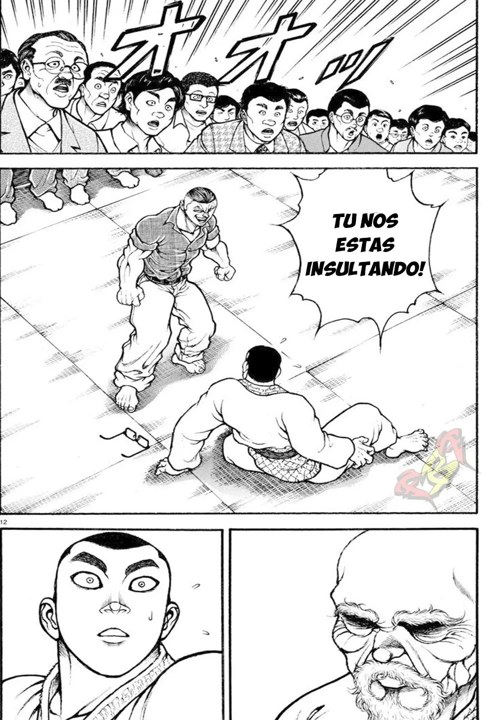 Baki Dou capítulo 49, página 12