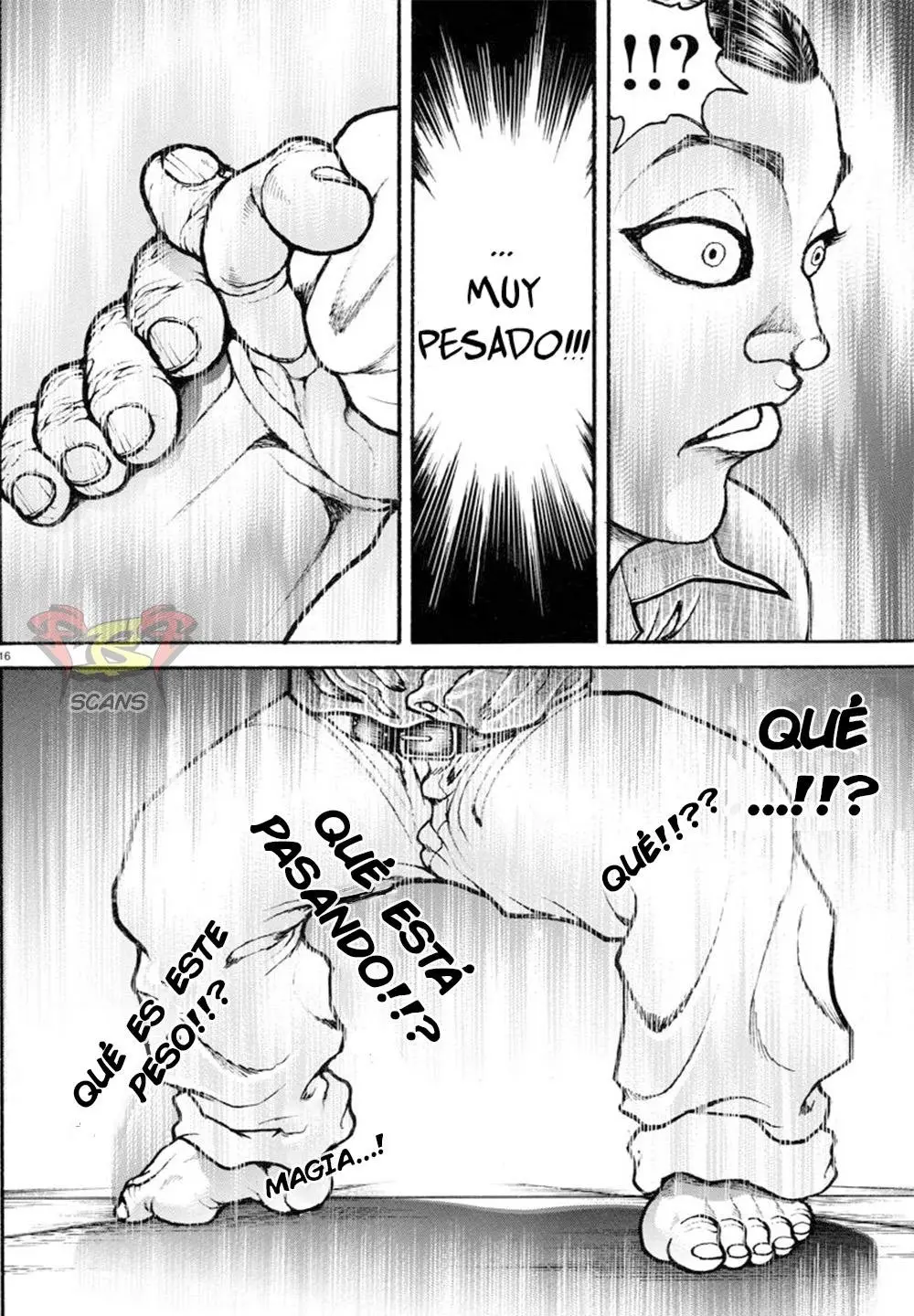 Baki Dou capítulo 49, página 16