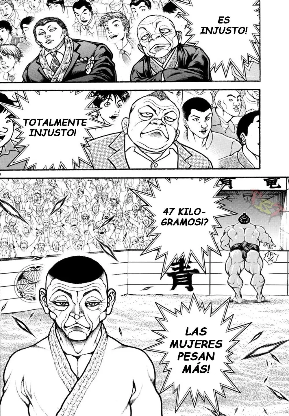 Baki Dou capítulo 50, página 5