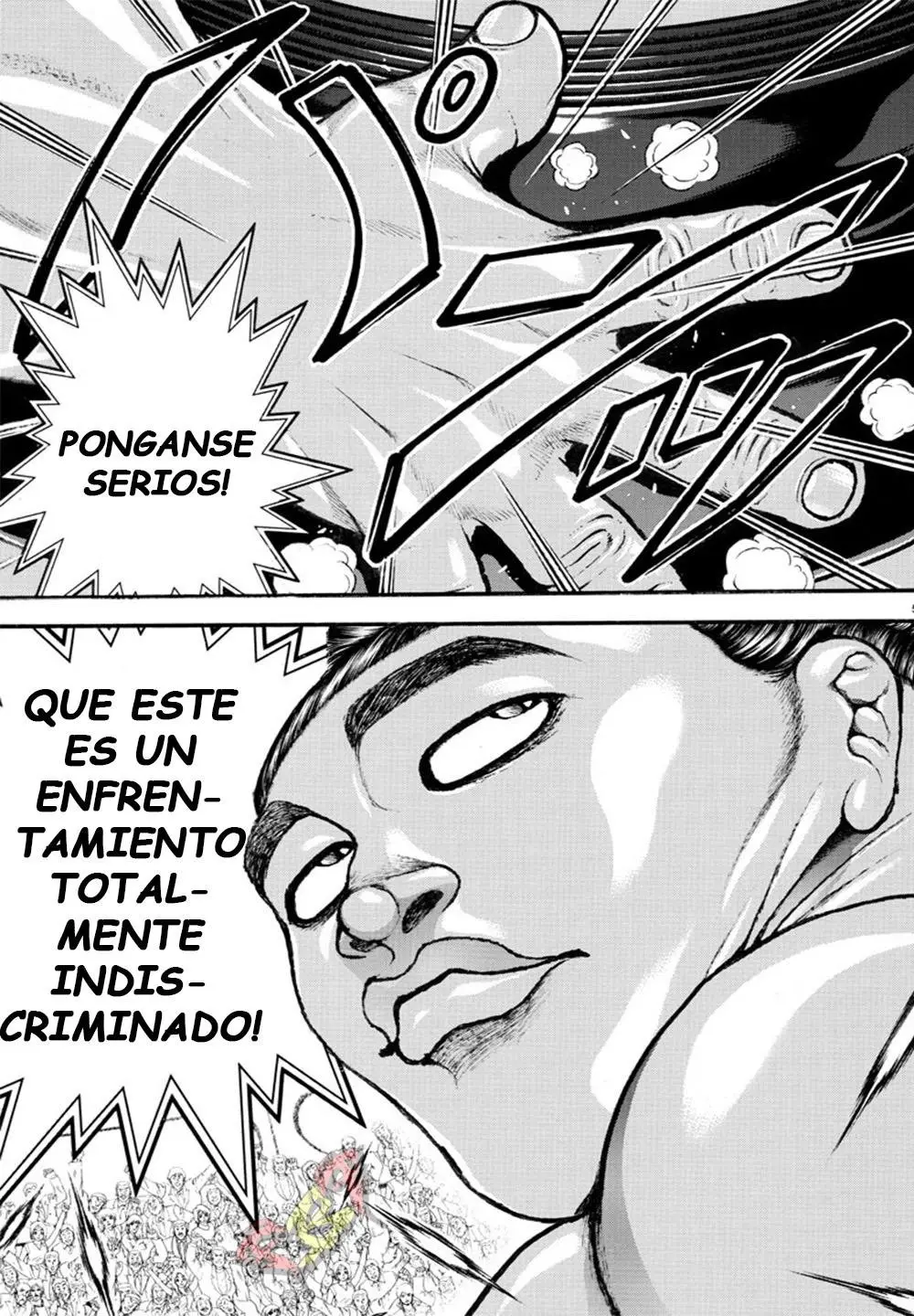 Baki Dou capítulo 50, página 6