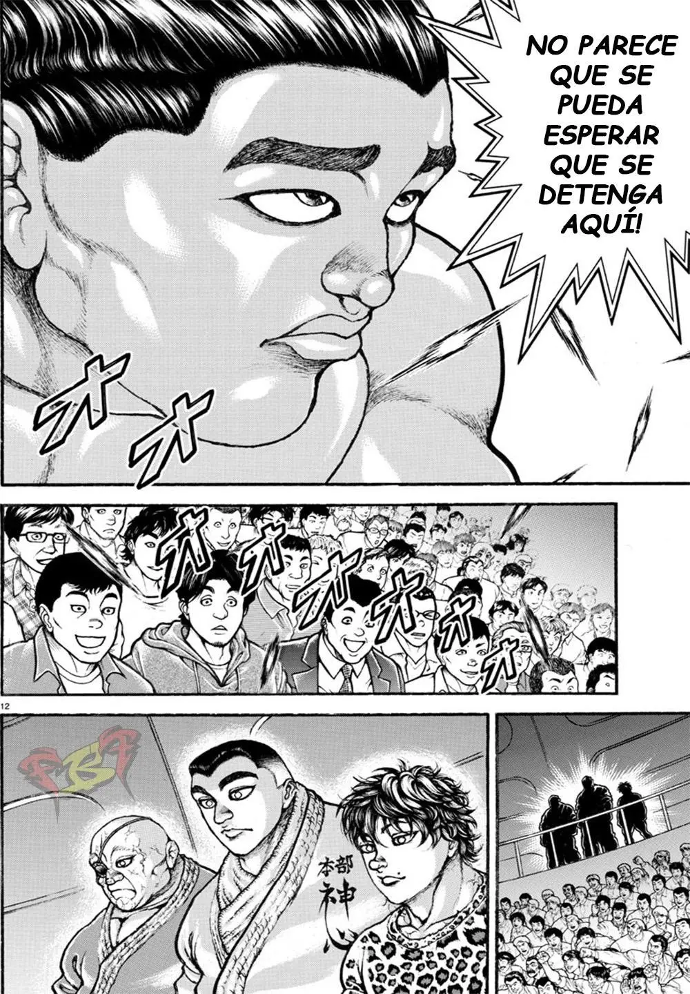 Baki Dou capítulo 50, página 12