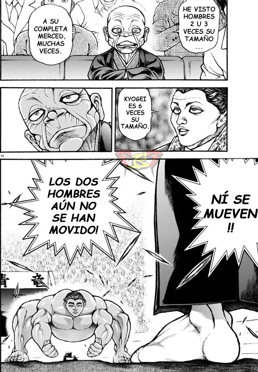 Baki Dou capítulo 50, página 14