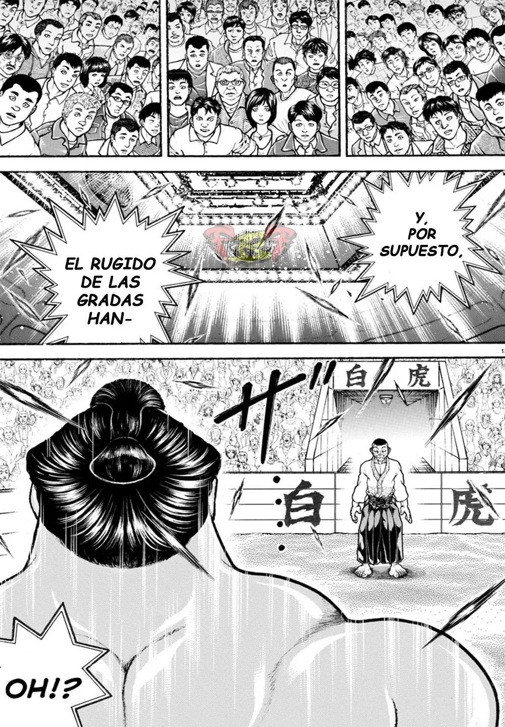 Baki Dou capítulo 50, página 15